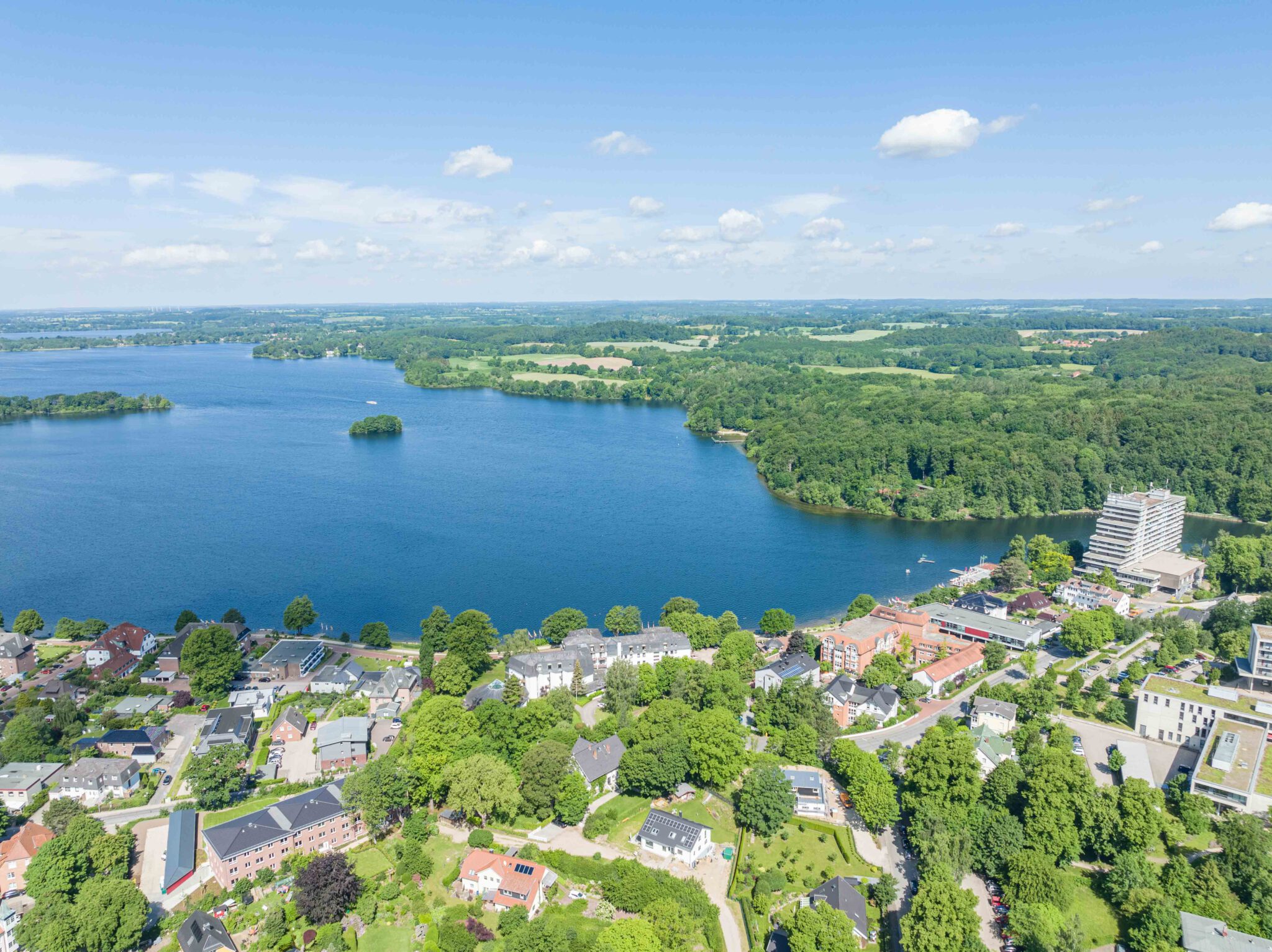 Holsteinische Seenplatte Drohne