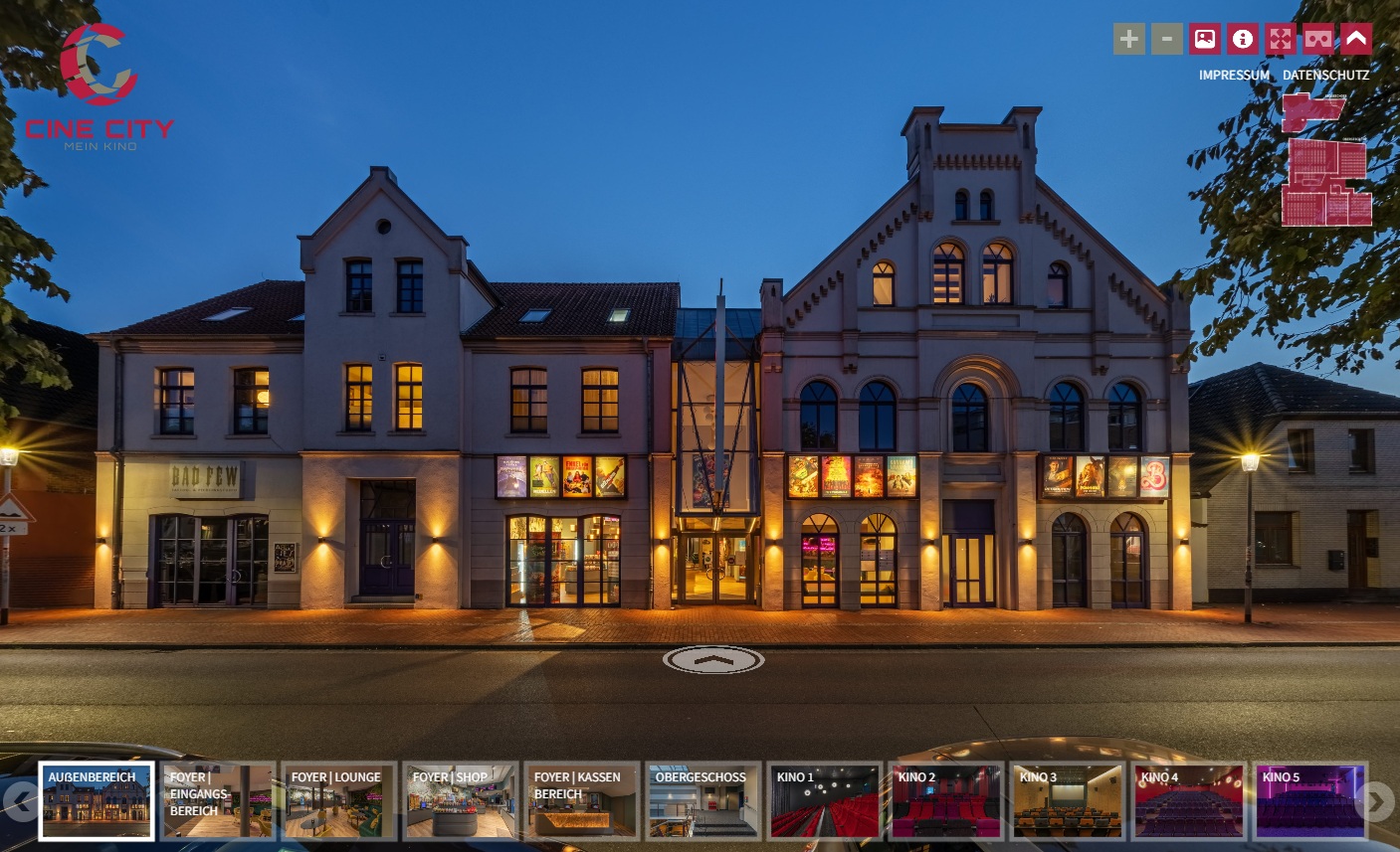 Bremervörde Nacht – Architekturfotografie