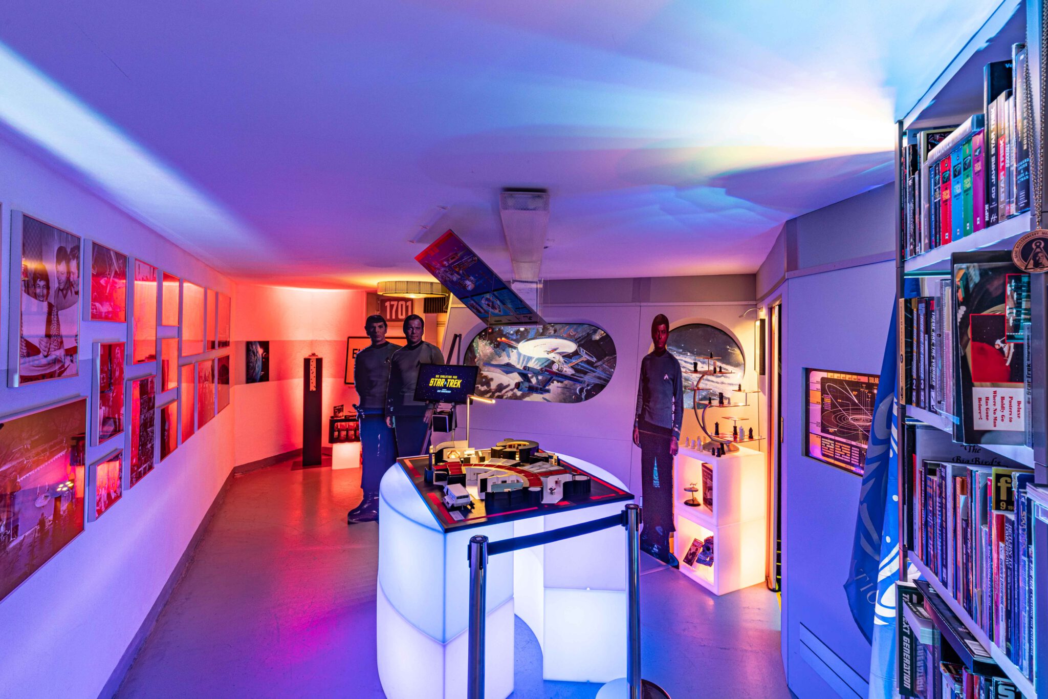 Museumsgang im Raumschiff Eberswalde 1701-Museum