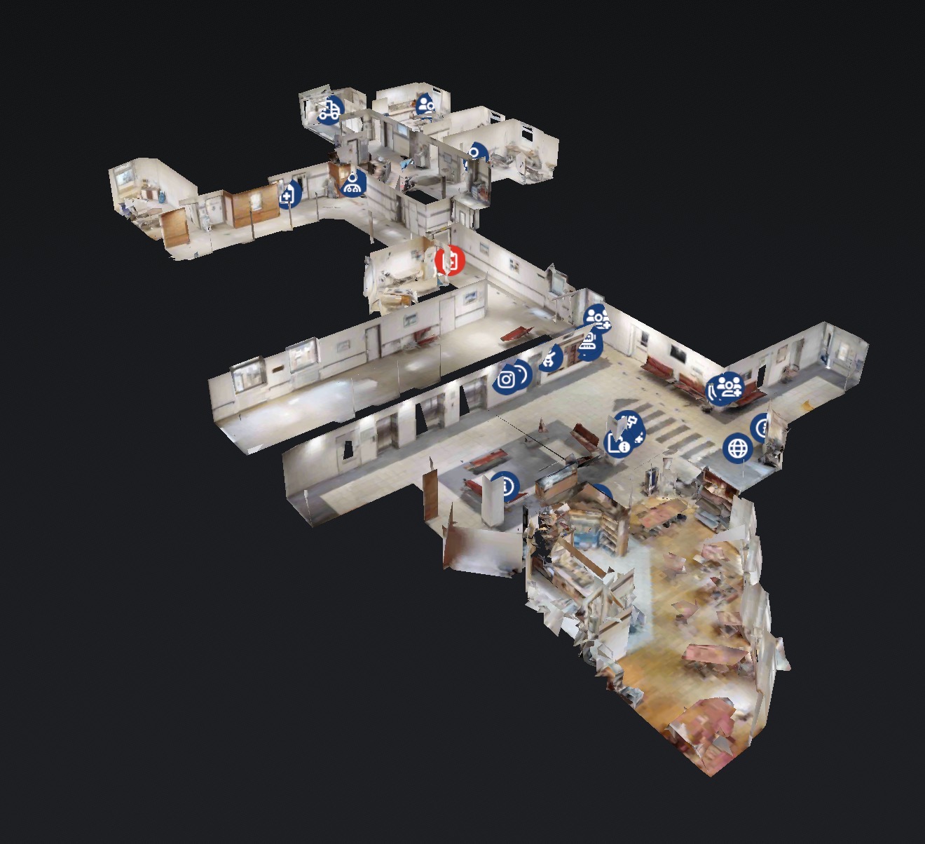 Zentrale Notaufnahme – 3D-Modell