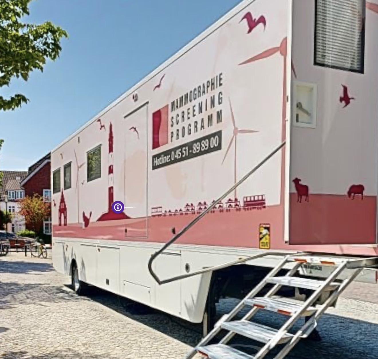 GE Healthcare – Mammographie-Screening-Mobil digital