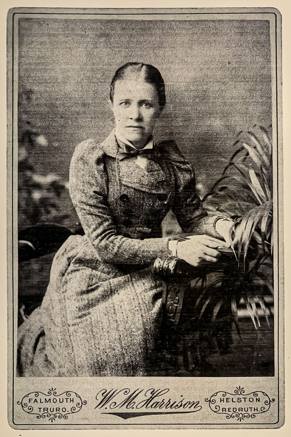 Marie Rasch – Tischdame von Wilhelm Busch bei der Hochzeit 1878, fotografiert Jahre später