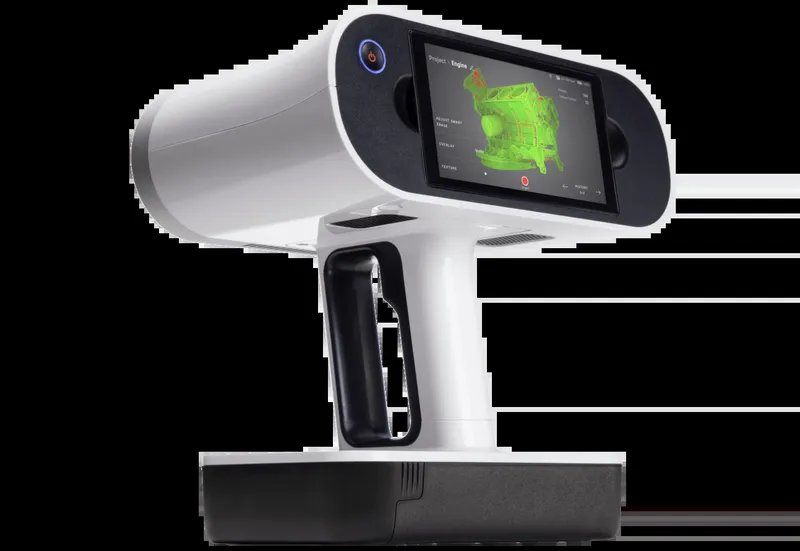 Artec Leo Handscanner – Linsenspektrum Nahbereich-3D-Scanning
