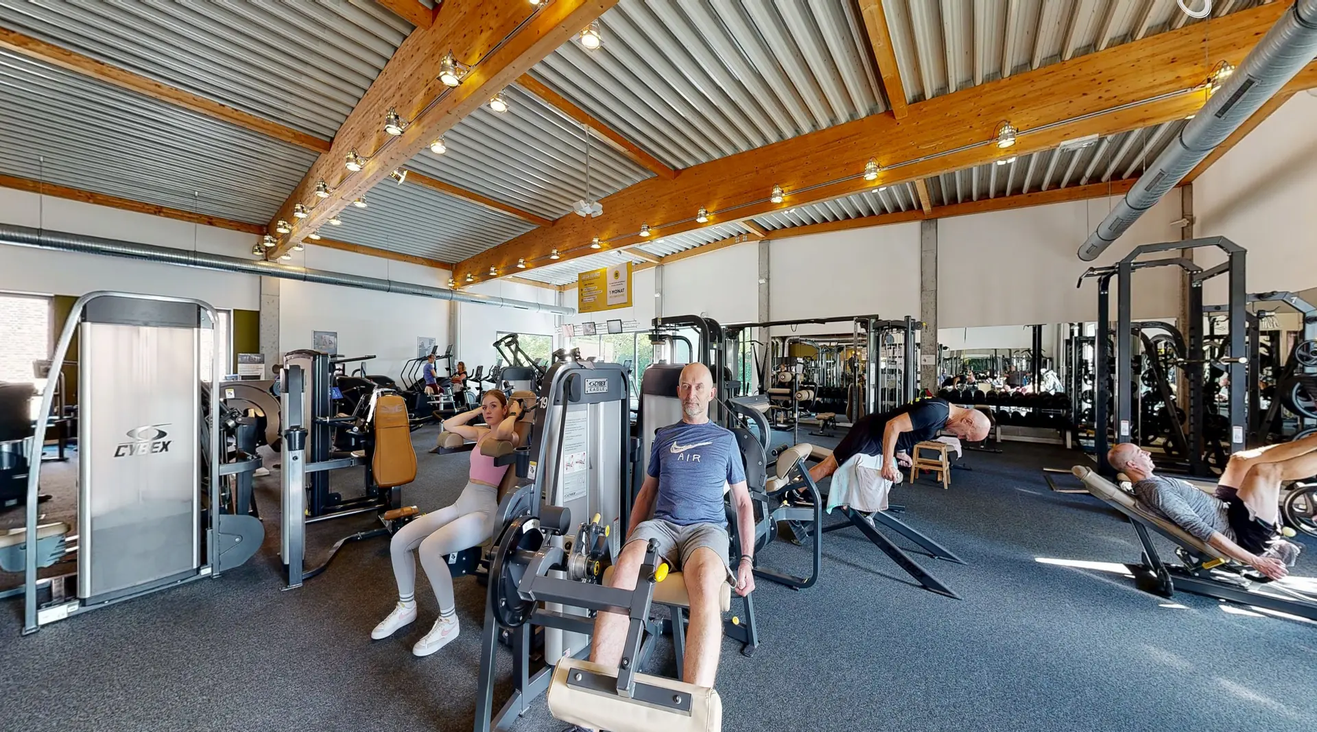 La Vida Living Fitness Eckernförde mit Trainingsflächen und Matterport-3D-Modell – räumliche Übersicht