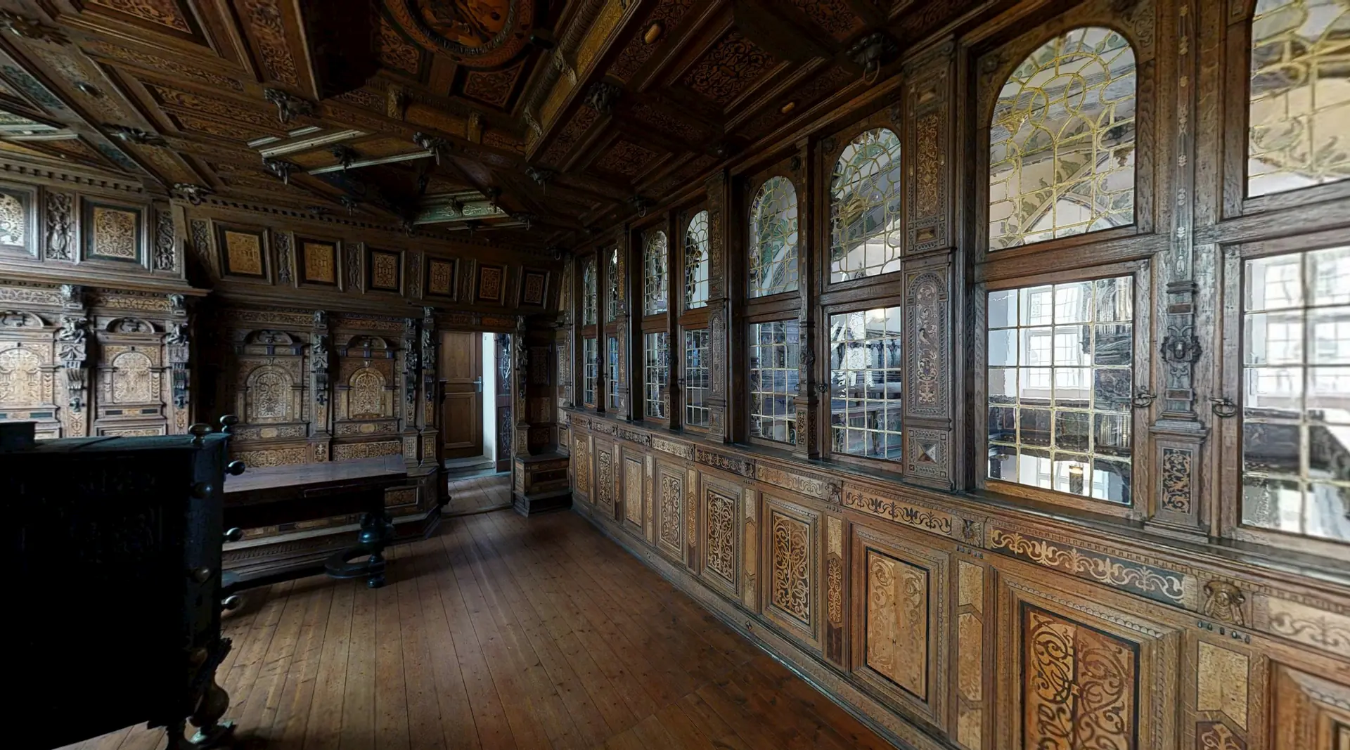 Historischer Hirschsaal und Schlosskapelle auf Schloss Gottorf als 3D-Dokumentation – Ansicht 7
