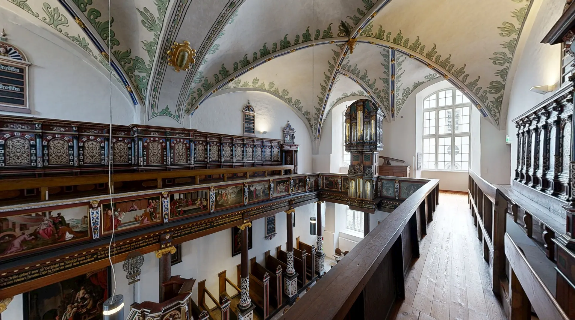 Historischer Hirschsaal und Schlosskapelle auf Schloss Gottorf als 3D-Dokumentation – Ansicht 8