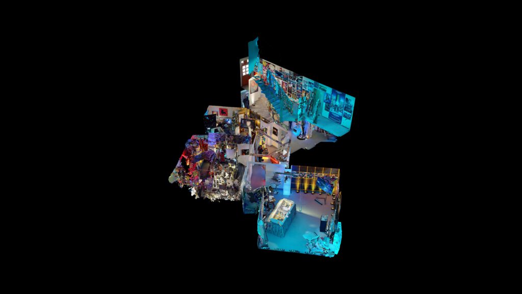 Raumschiff Eberswalde 1701 – Matterport Dollhouse-Ansicht