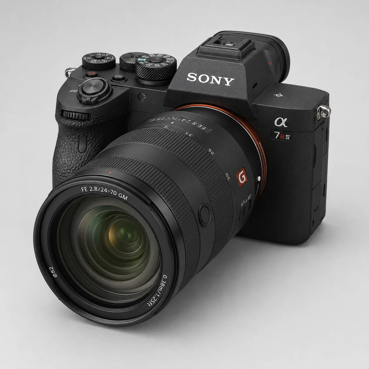 Sony Alpha 7R IV Vollformat-Systemkamera – Linsenspektrum Ausrüstung