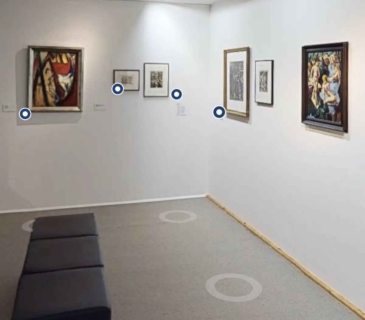 Kunsthaus Stade – Expressionistische Gemälde von Hans Thuar und August Macke