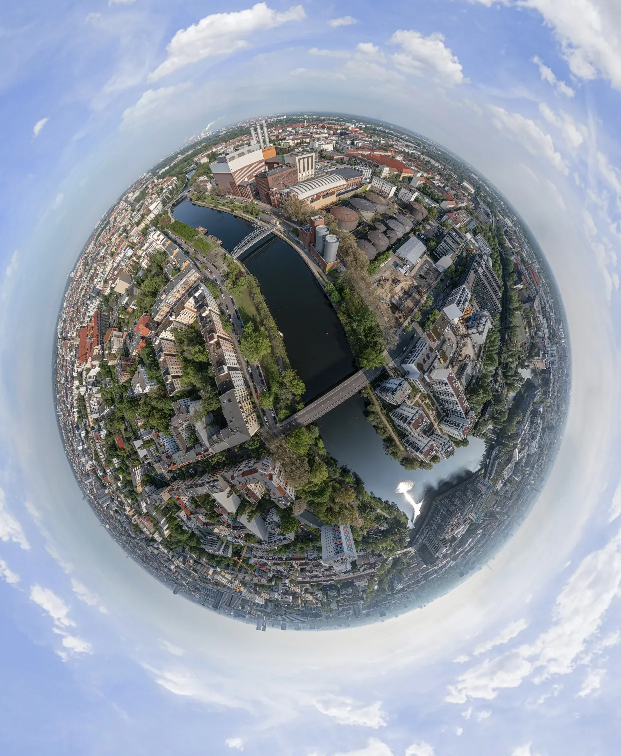 Klassischer 360°-Rundgang als hochauflösendes Panorama