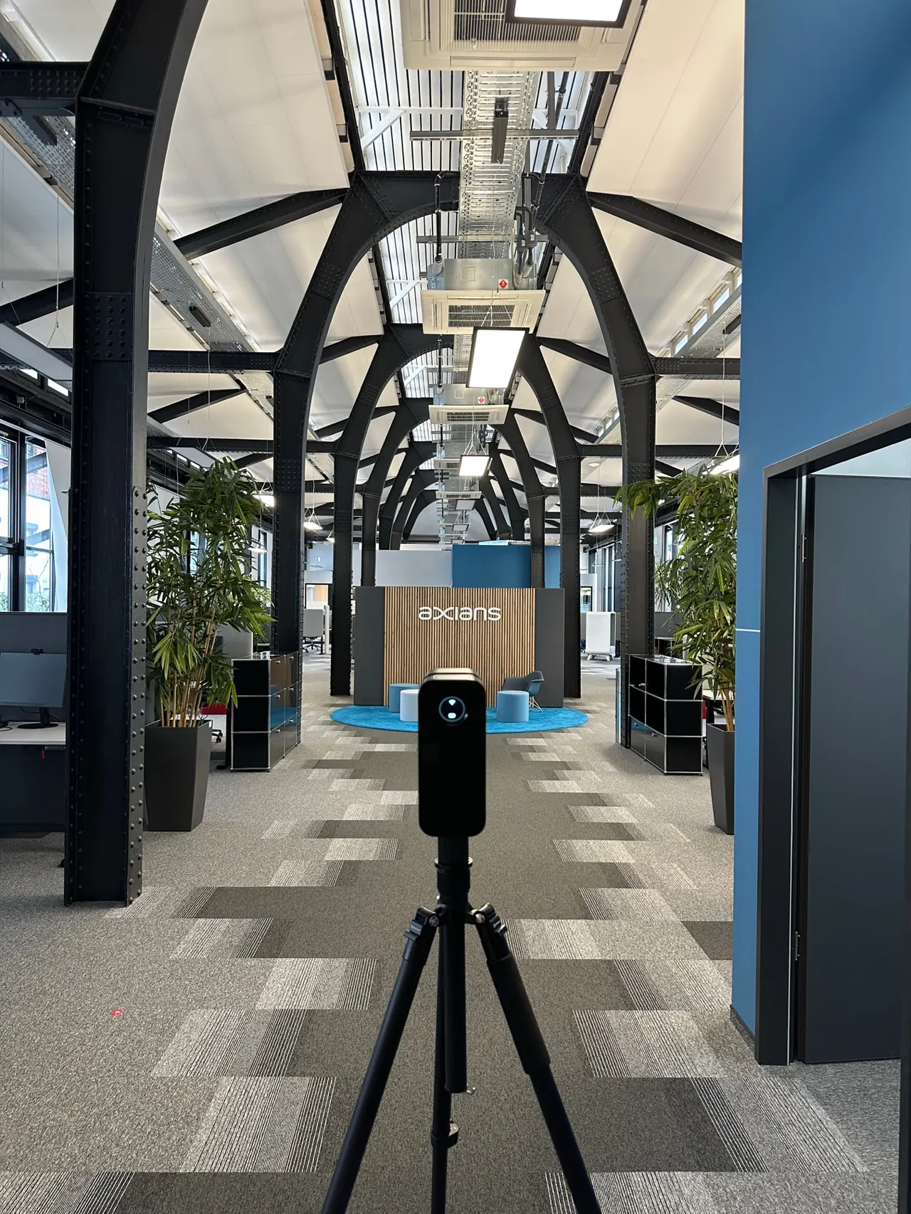 Modernes Büro – Matterport-Scan bei Axians
