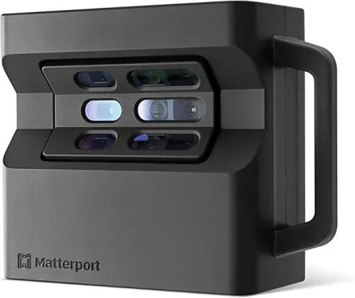 Matterport Pro2 3D-Kamera – Linsenspektrum virtuelle Rundgänge