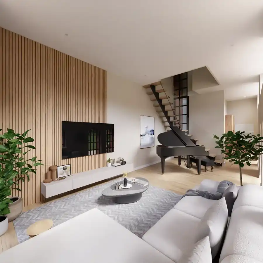 Interior Rendering - Luxurioeses Wohnzimmer