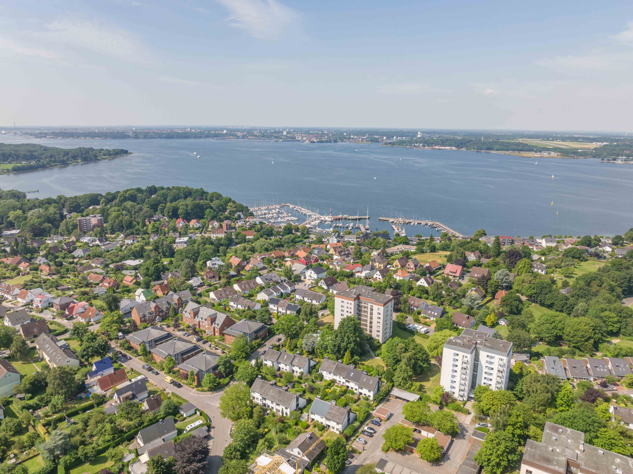 Flensburg – Jachthafen – Drohnenaufnahme