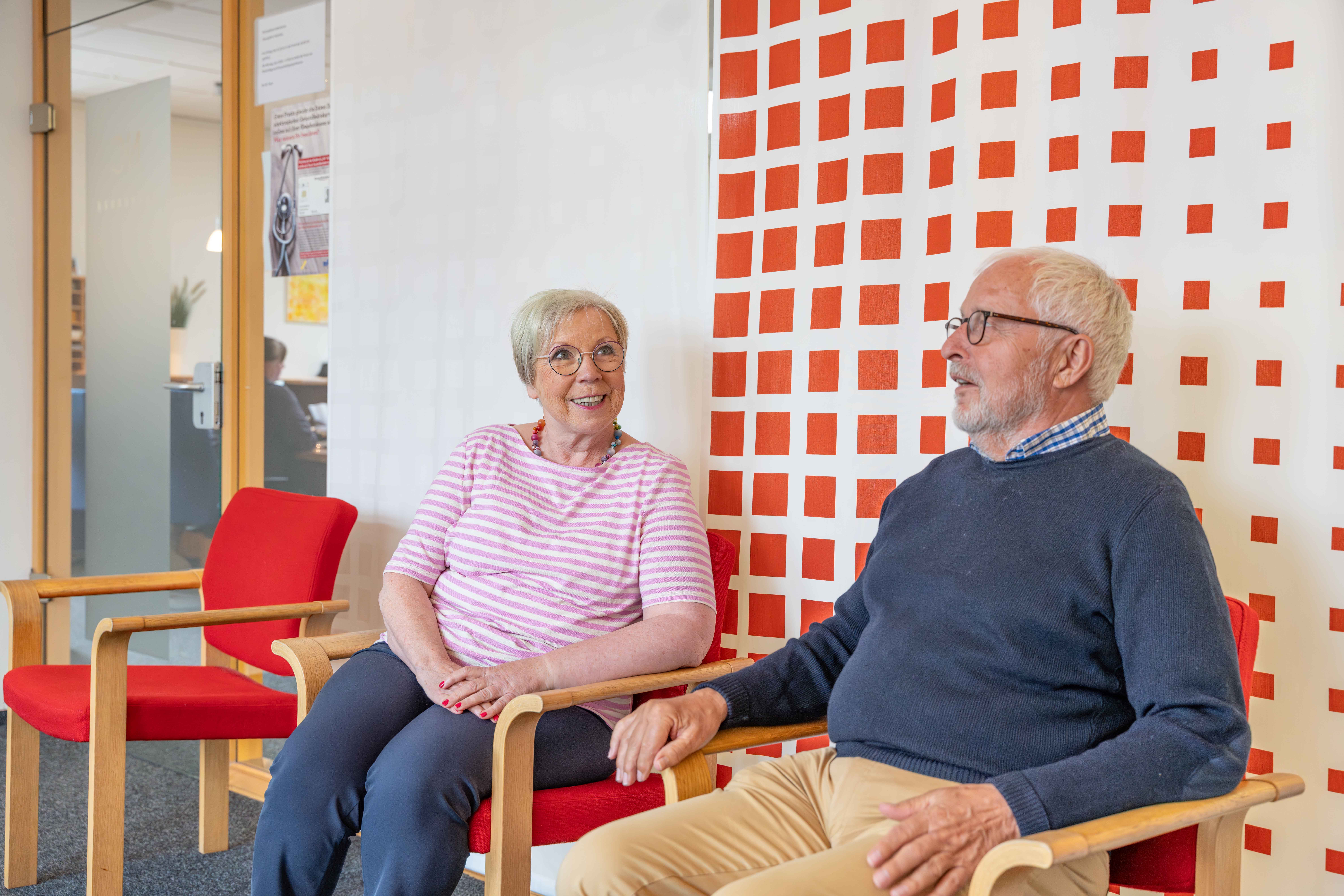 Modernes Wartezimmer – Nephrologisches Zentrum Kiel