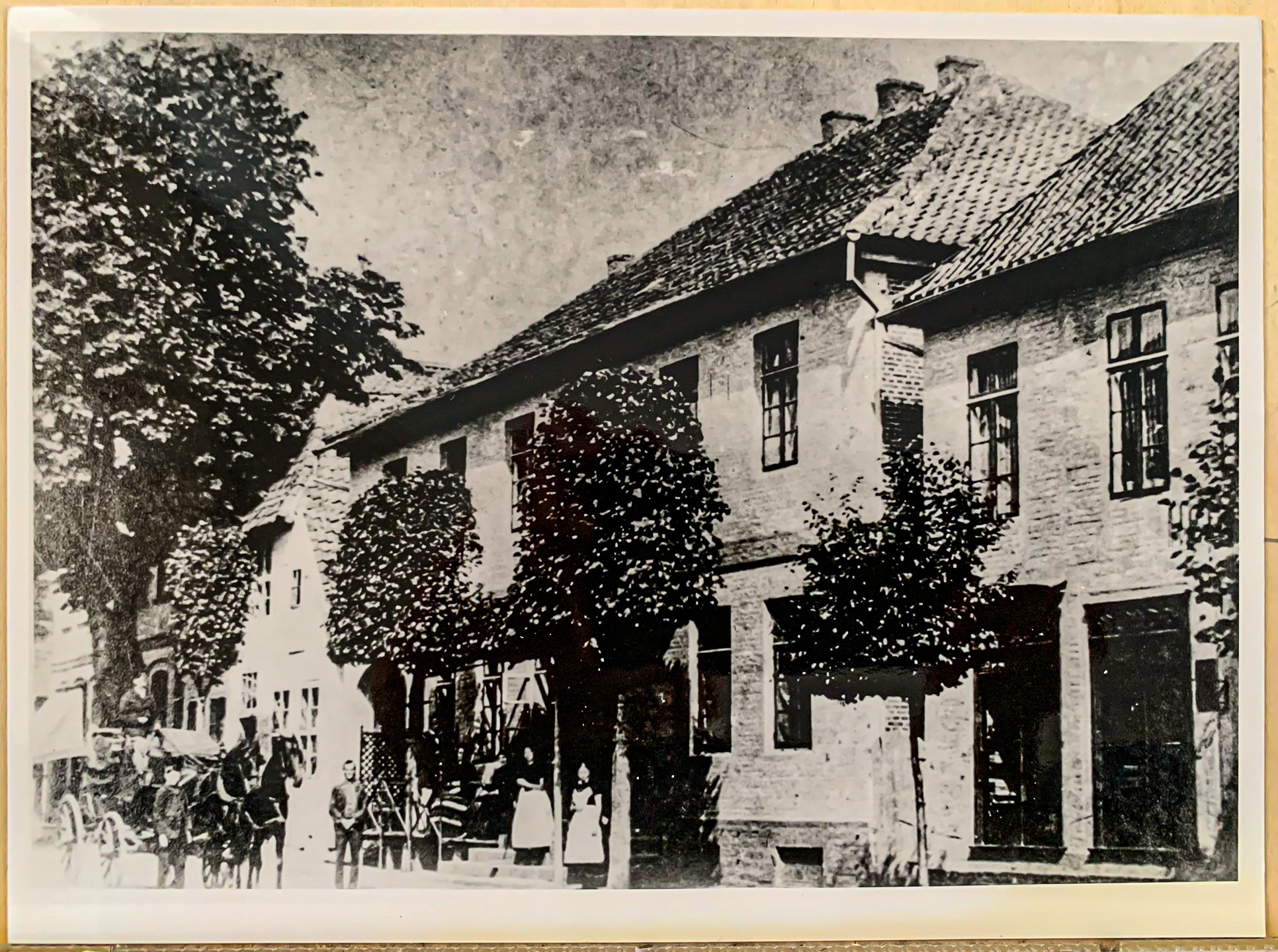 Daetz Hotel / Katt-Haus, Neue Straße, Bremervörde – historisches Foto