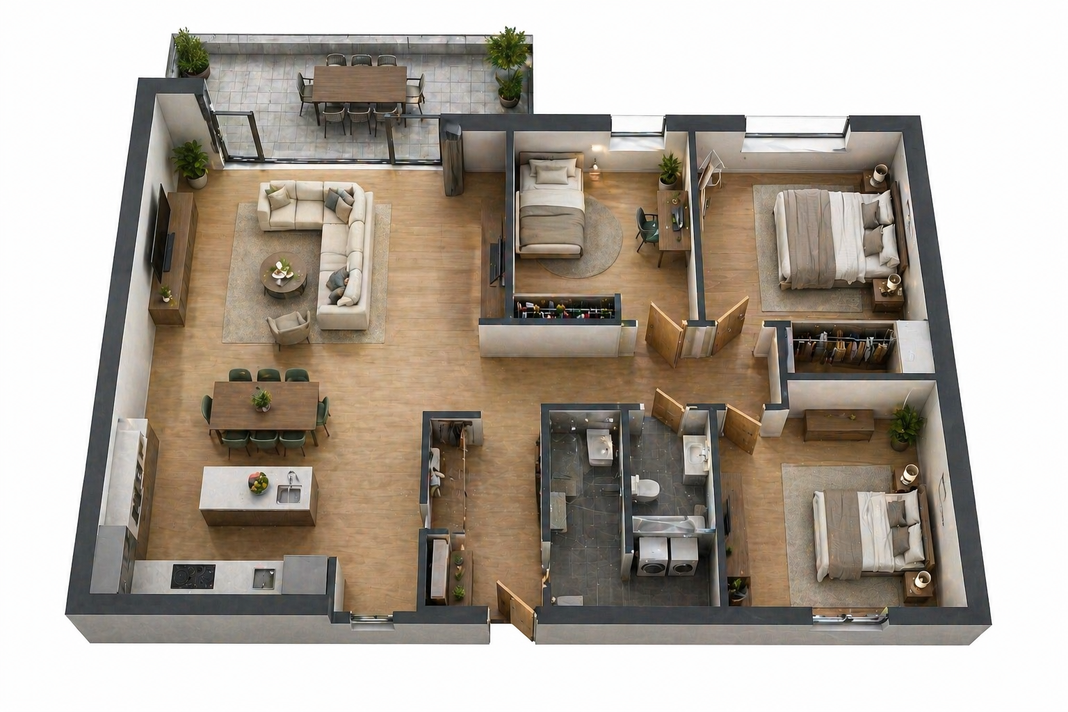 3D-Grundrisse – Linsenspektrum